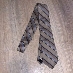 Mervyn’s men’s collection vintage striped formal office tie